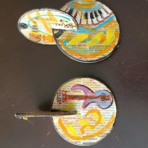 Artistic Music Earrings